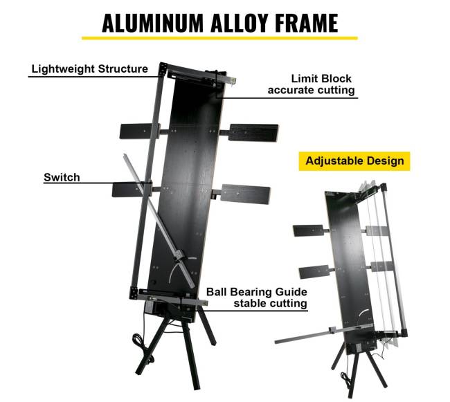 Putų polistirolo pjovimo įrenginys 42 cm4