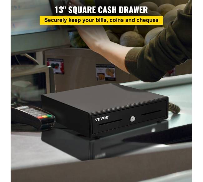 Kasos stalčius su 4 banknotų ir 5 monetų skyreliais1