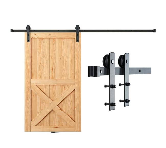 2,44 m stumdomų durų furnitūros komplektas8