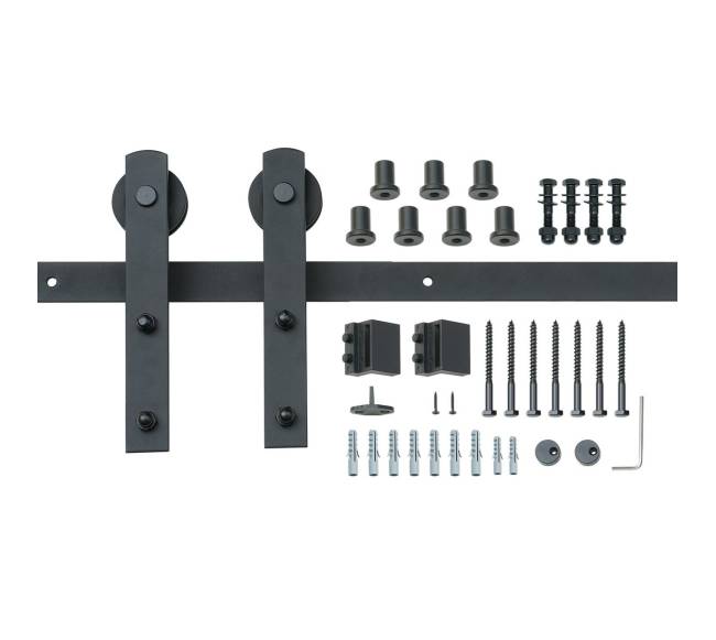 2,44 m stumdomų durų furnitūros komplektas10