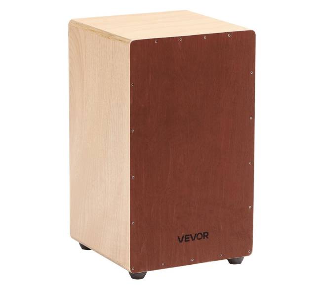 Didelis klevo medienos cajon būgnas su stygomis8