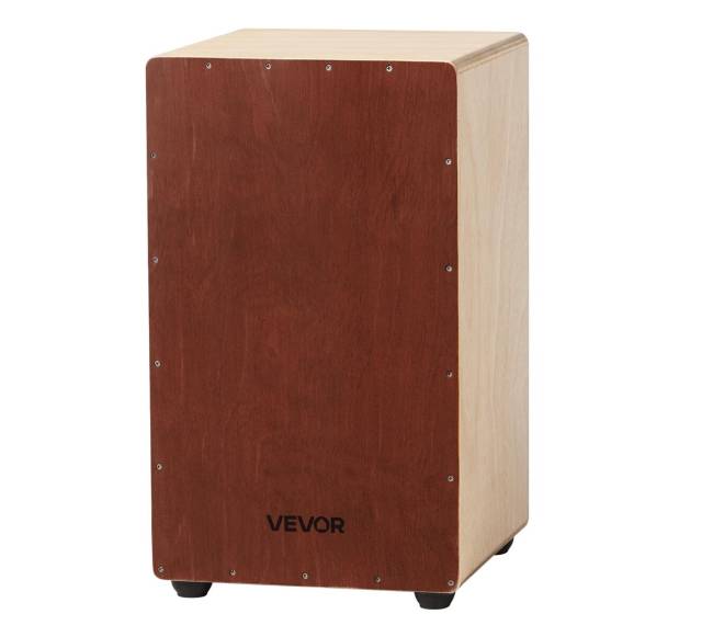 Didelis klevo medienos cajon būgnas su stygomis10