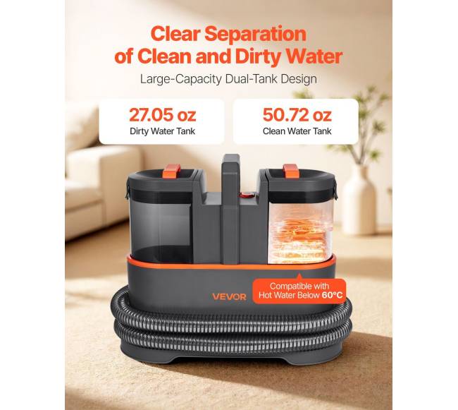 Nešiojamas kilimų valytuvas 11.5 KPa3