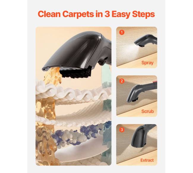 Nešiojamas kilimų valytuvas 11.5 KPa5