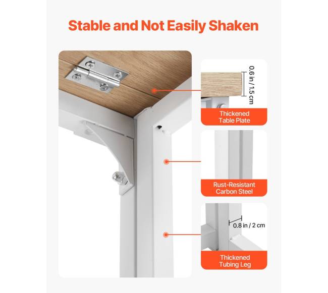 Sulankstomas darbo stalas, 80 cm4