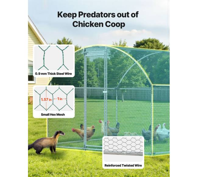 Metalinė vištidė su dangčiu ir užraktu3