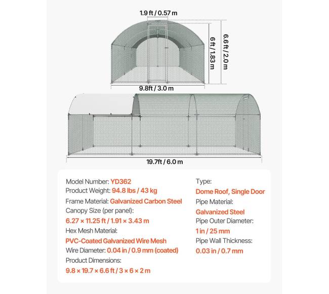 Metalinė vištidė su dangčiu ir užraktu6