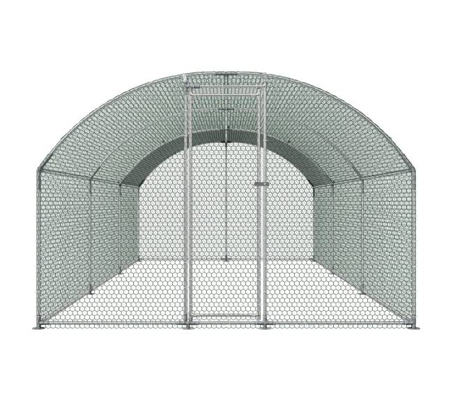 Metalinė vištidė su dangčiu ir užraktu8