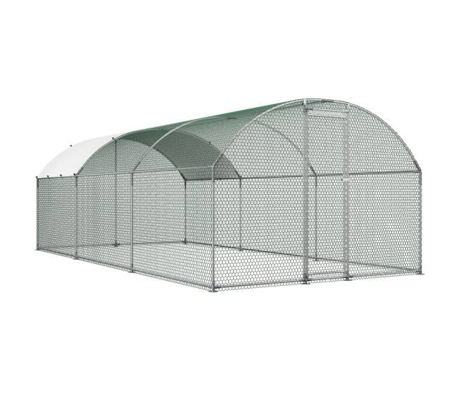 Metalinė vištidė su dangčiu ir užraktu10