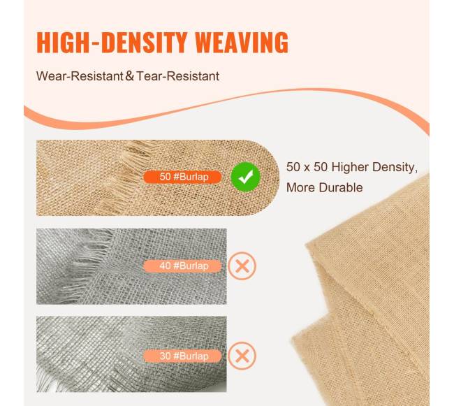 Augalų ir amatų sizalio medžiagos rulonas2