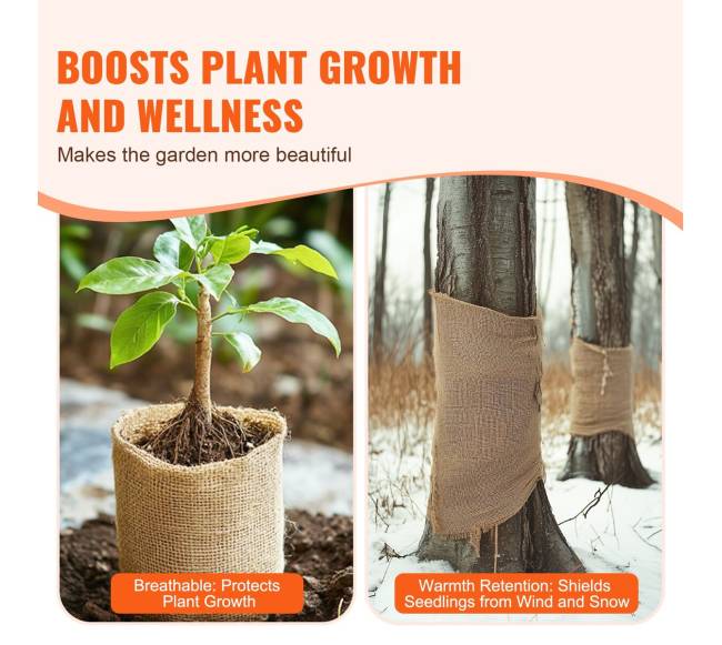 Augalų ir amatų sizalio medžiagos rulonas3