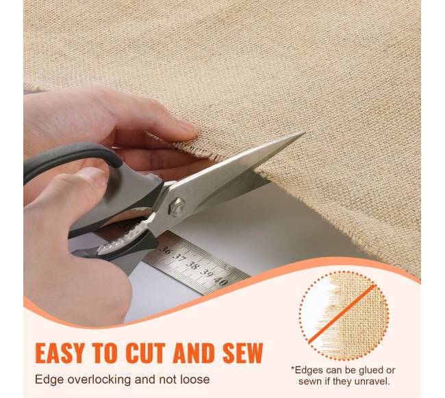 Augalų ir amatų sizalio medžiagos rulonas5