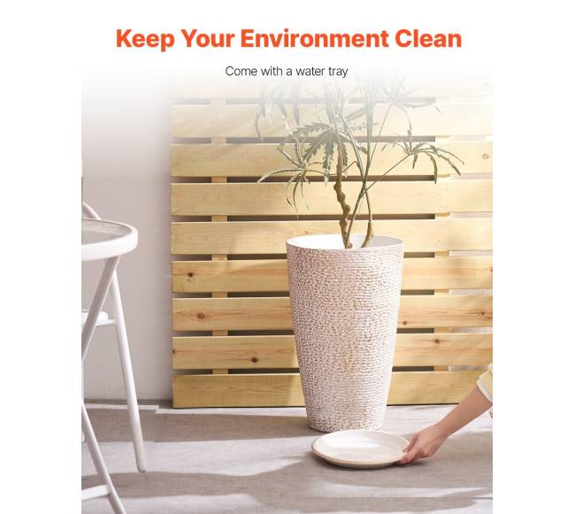 Aukšti gėlių vazonai, 2 vnt., 21 colių1