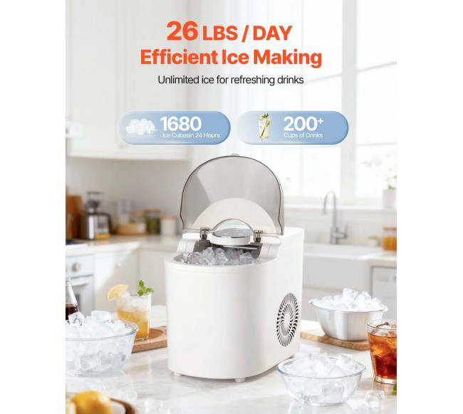 Kompaktiška ledo gaminimo mašina namams ar biurui1