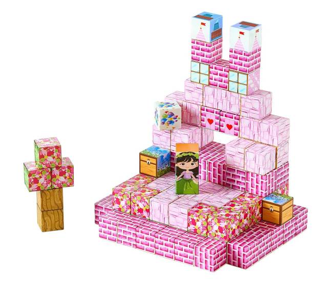 Magnetiniai blokeliai 100 vnt. pilies rinkinys10