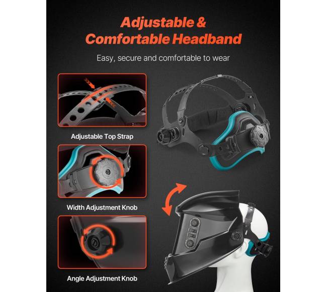 Suvirinimo šalmas su automatinio tamsėjimo funkcija4