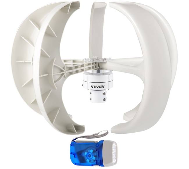 400W vertikalios ašies vėjo turbinų generatorius0