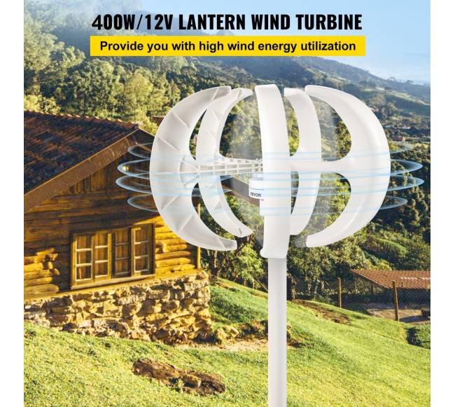 400W vertikalios ašies vėjo turbinų generatorius1