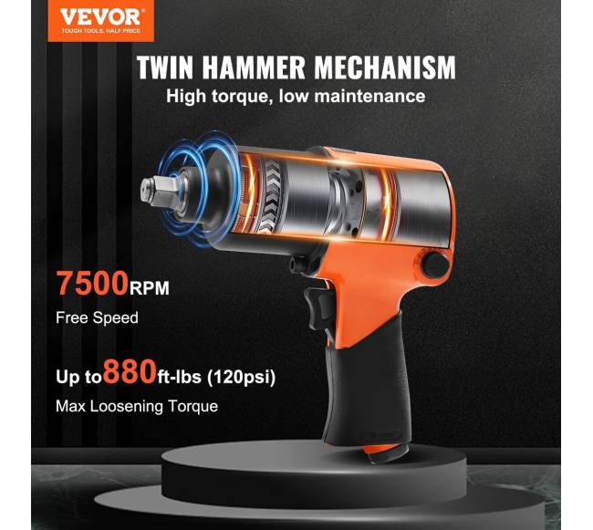 Pneumatinis smūginis veržliasukis 12" 2,7 kg1