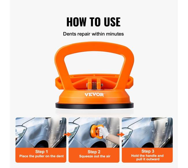 Automobilių įlenkimų šalinimo rinkinys, 3 siurbtukai4