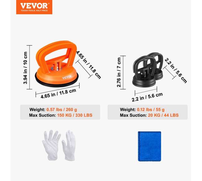 Automobilių įlenkimų šalinimo rinkinys, 3 siurbtukai6