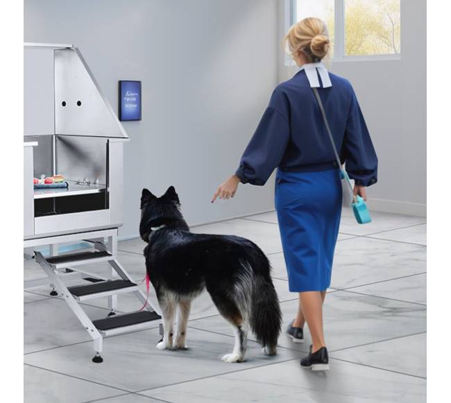 127 cm namų šunų prausykla su laiptais6