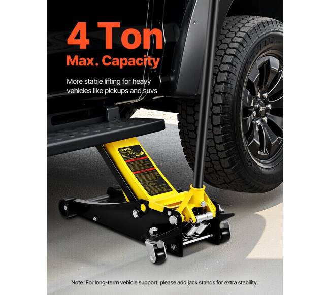 Žemo profilio domkratas 4 tonų plieninis2