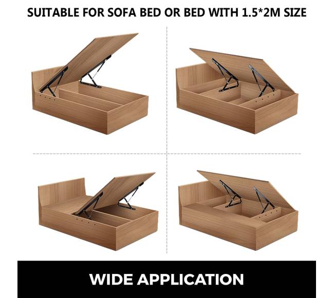 5 pėdų pneumatinė sofa-lova su kėlimo mechanizmu6