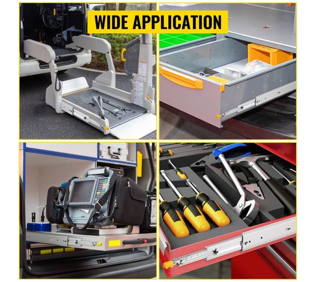 Tvirti stalčių bėgeliai su užrakto funkcija6