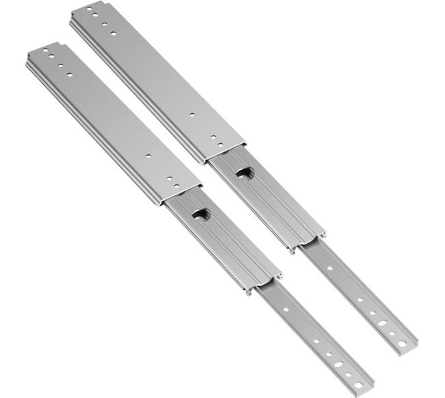 Tylių bėgių stalčių bėgeliai 50 cm9