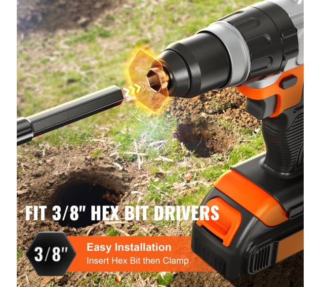 Grąžtas sodinimui 38 mm x 420 mm3