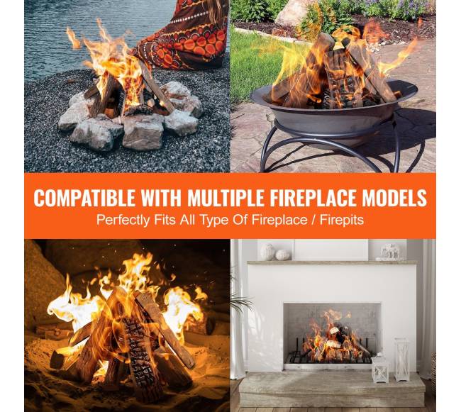 10 dalių keramikinės laužo malkos2