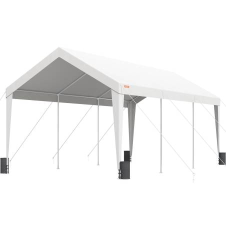 Automobilių pastogė 3x6 m su 8 poliais0