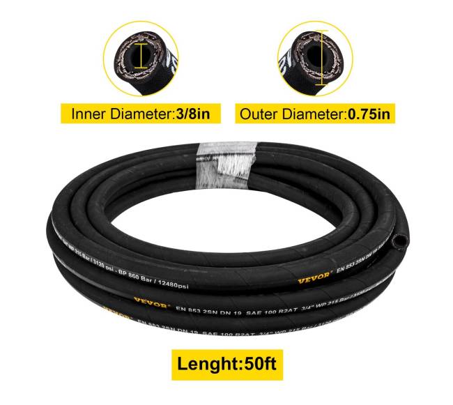 Hidraulinė žarna 9.5 mm x 15 m, 330 bar7