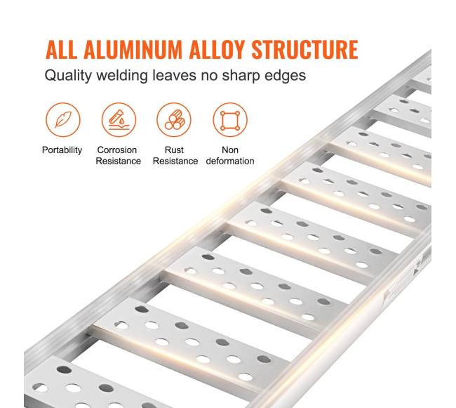 Aliuminės rampos motociklams ir traktoriams6