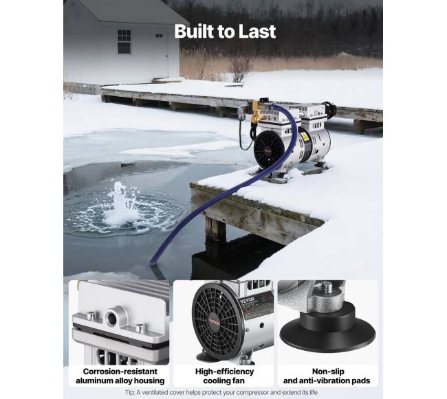 Tvenkinio aeratoriaus komplektas iki 3 hektarų4