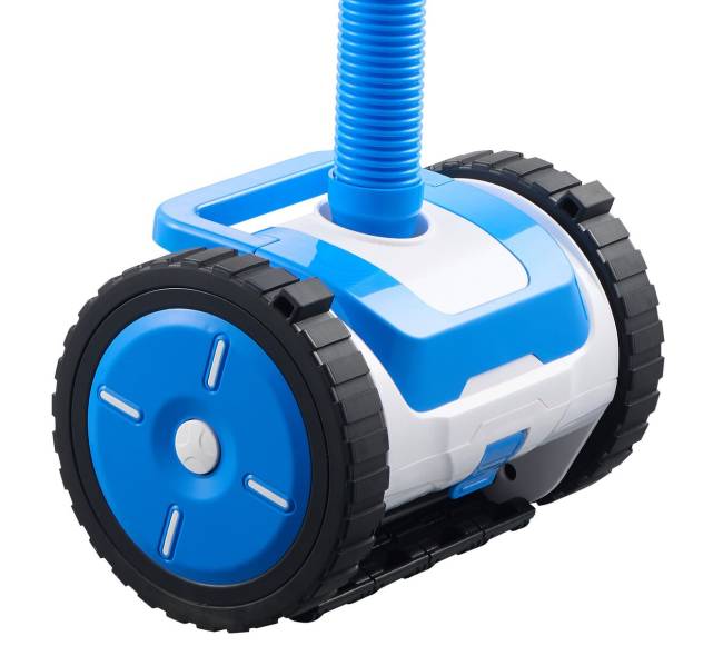 Baseino dulkių siurblys su 2 ratais0