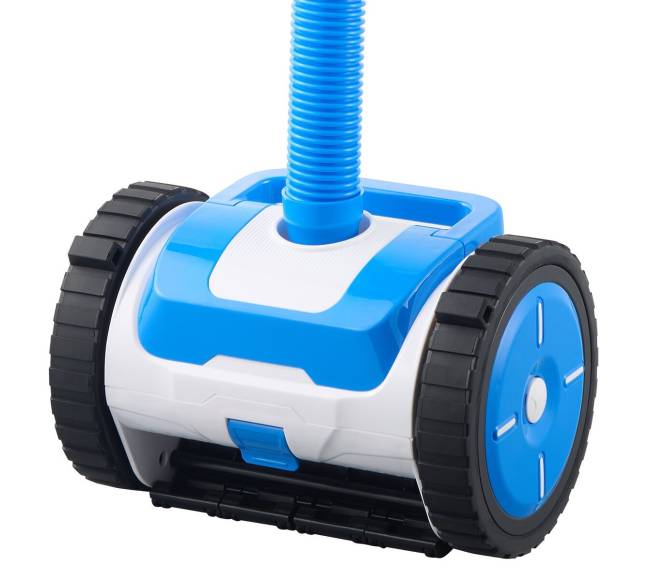 Baseino dulkių siurblys su 2 ratais8