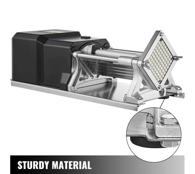 Elektrinis bulvių pjaustyklė su 4 peiliais1