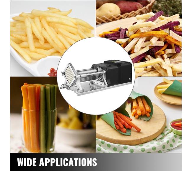 Elektrinis bulvių pjaustyklė su 4 peiliais6