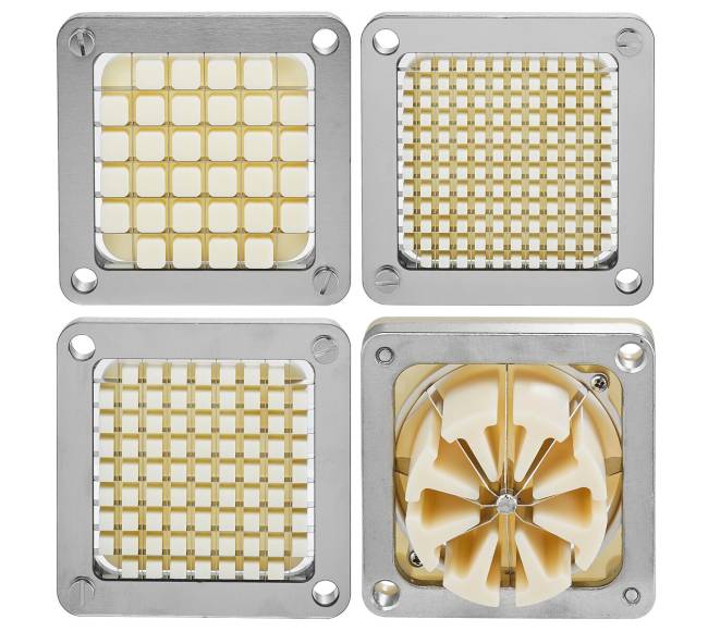 Elektrinis bulvių pjaustyklė su 4 peiliais8