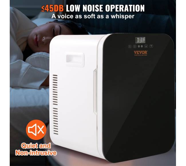 Mini šaldytuvas 20L, juodas4