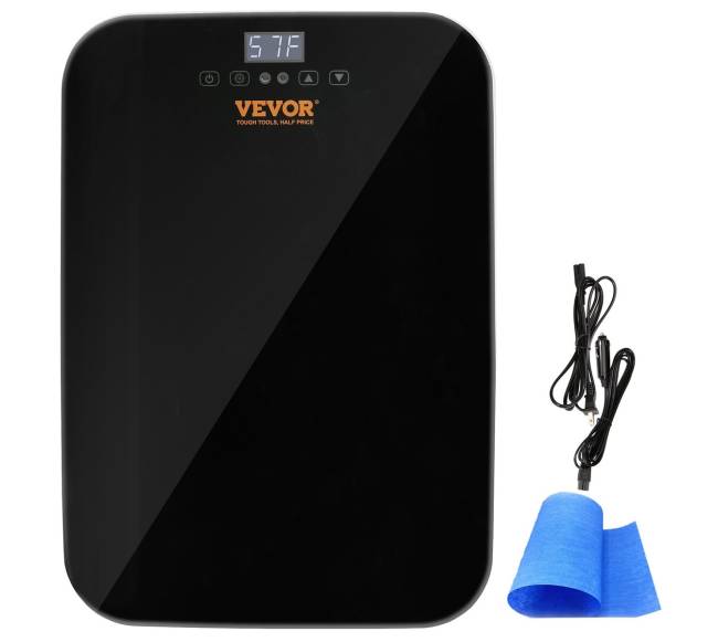 Mini šaldytuvas 20L, juodas8