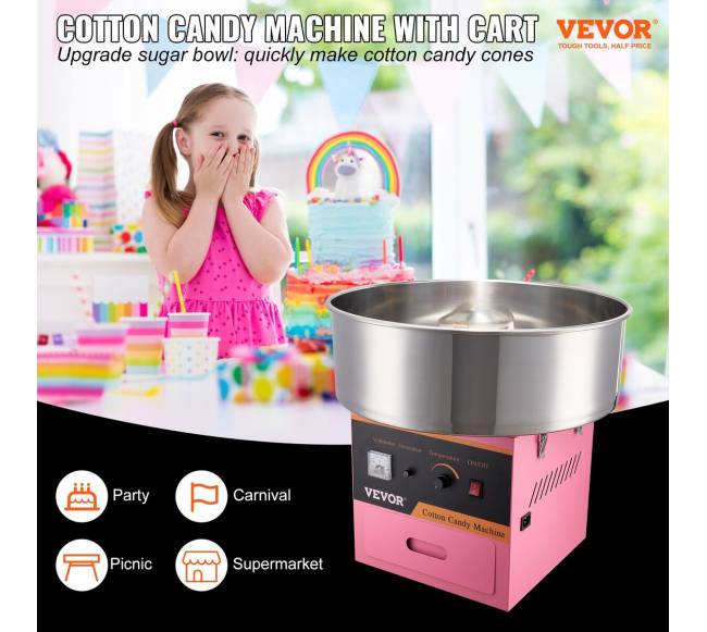 Cukraus vatos aparatas vakarėliams 1000W5