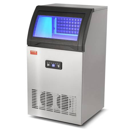 Komercinė ledo mašina su spintele 52 kg24 val 50 led. kub.0