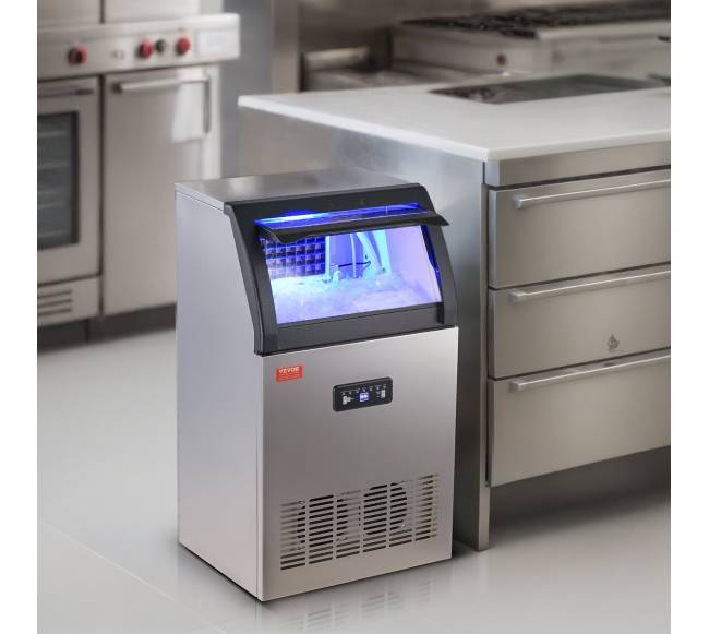Komercinė ledo mašina su spintele 52 kg24 val 50 led. kub.7