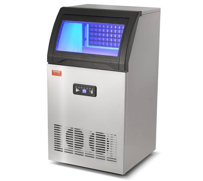 Komercinė ledo mašina su spintele 52 kg24 val 50 led. kub.8