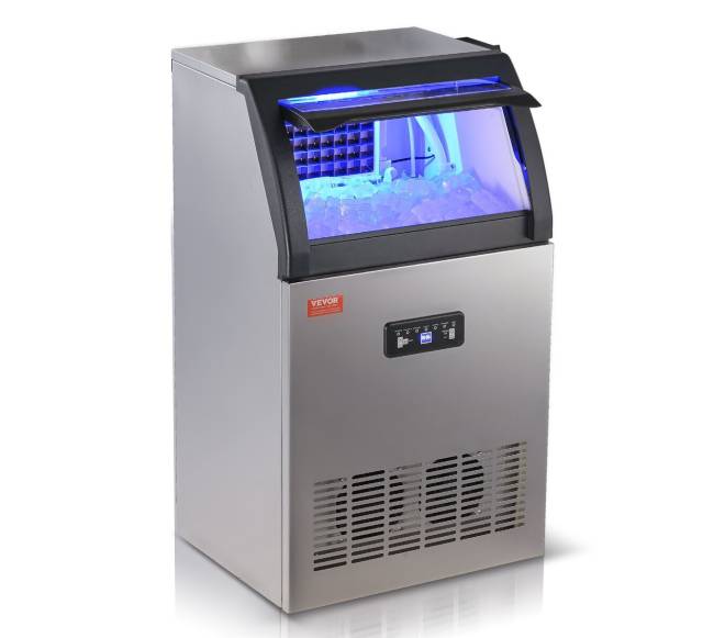 Komercinė ledo mašina su spintele 52 kg24 val 50 led. kub.9