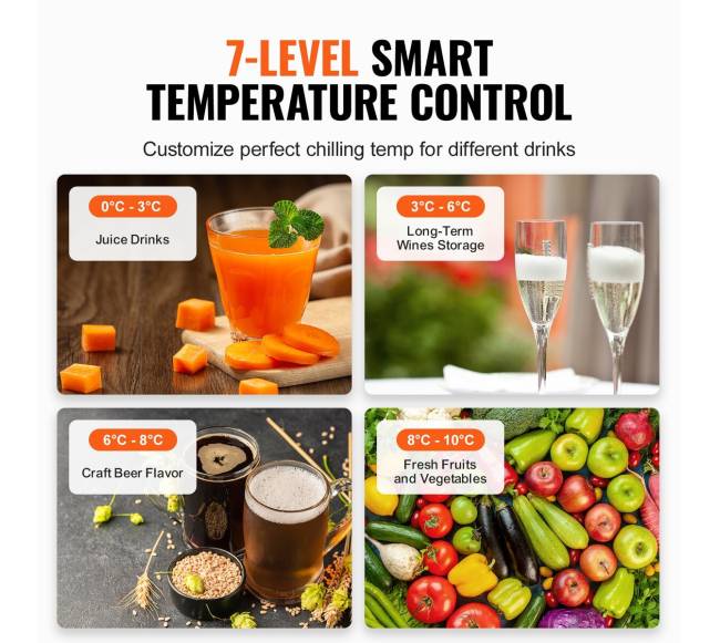 Komercinis šaldytuvas su 5 lentynomis3