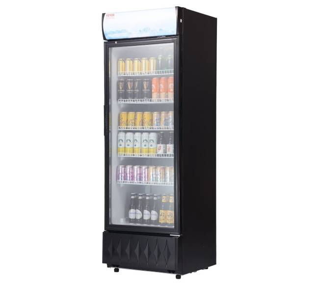 Komercinis šaldytuvas su 5 lentynomis10